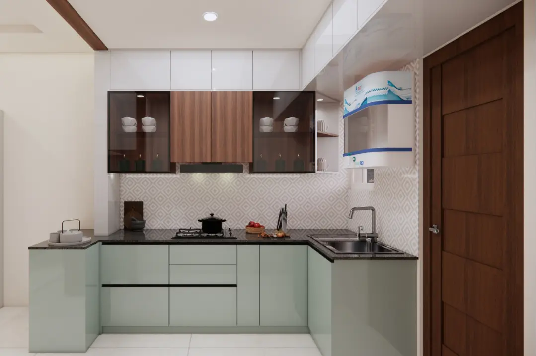 UPVC Modular Kitchen Storage Solutions
